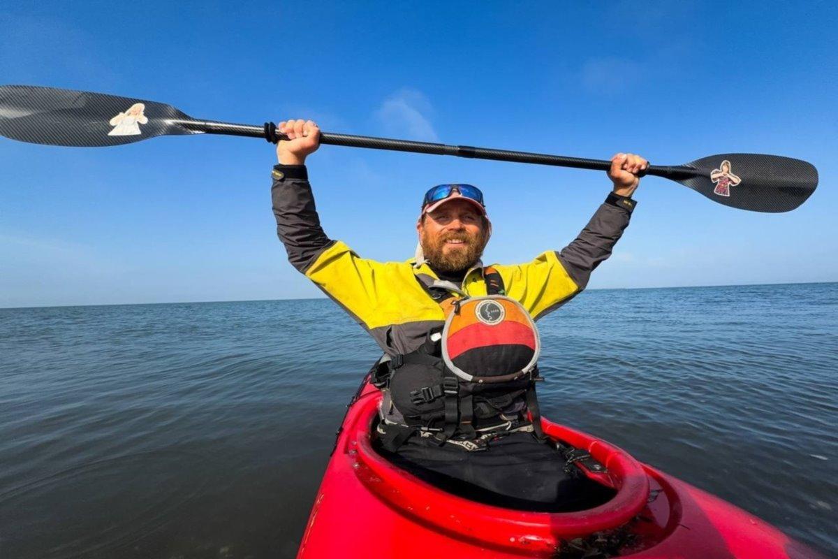 Житель Уфы Олег Чегодаев доплыл на каяке по рекам Урала до Северного Ледовитого океана