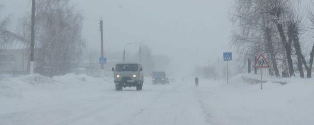 В Татарстане прогнозируется сильная метель с ветром до 20 м/с