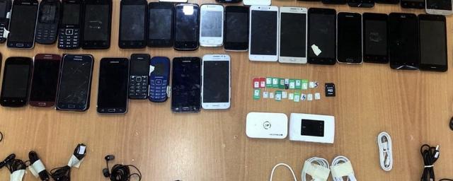 В колонию Улан-Удэ пытались провезти 50 мобильных телефонов