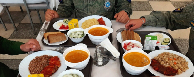Дни национальных кухонь России и Белоруссии прошли в воинских частях