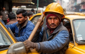 На Алтае мигрантам запретили работать в такси и доставке