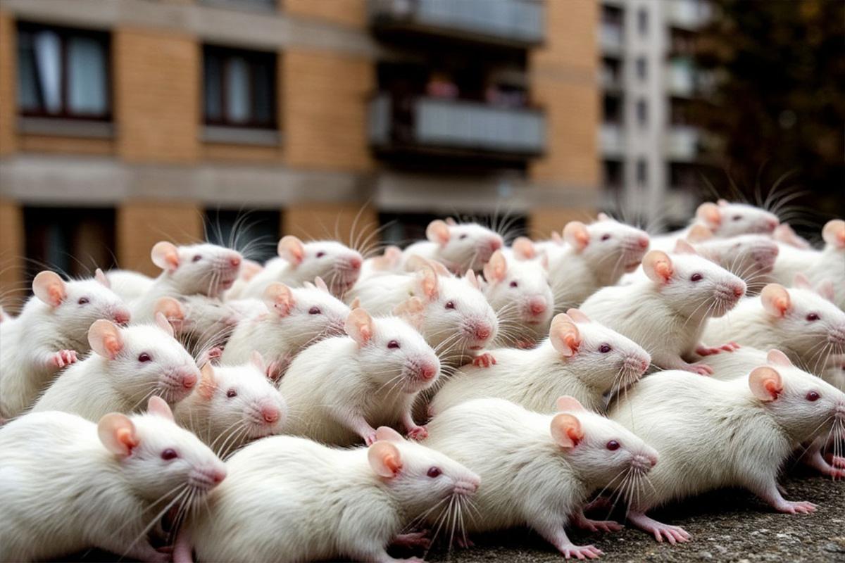 В США более 300 крыс захватили жилой дом
