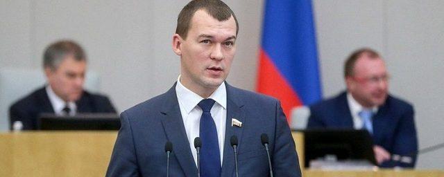 Конкурс за 33 млн рублей на охрану врио хабаровского губернатора отменят