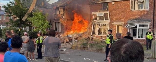 A powerful explosion in Birmingham, UK, destroyed a two-story apartment building