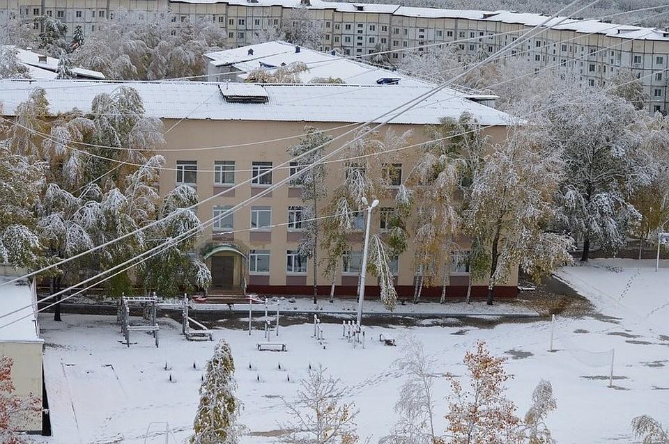 В Амурской области в выходные выпал первый снег