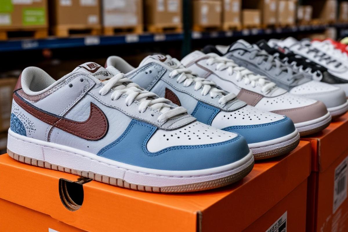 Контрафактные кроссовки из Новосибирска отправили на фронт