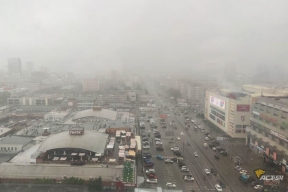 В Новосибирске ливень вызвал затопления и остановку общественного транспорта