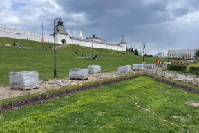 Благоустройство территории вокруг Казанского Кремля ведется в рамках подготовки к Играм БРИКС