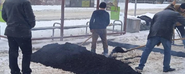 В Кирово-Чепецке подрядчику внесли представление из-за укладки асфальта в снег