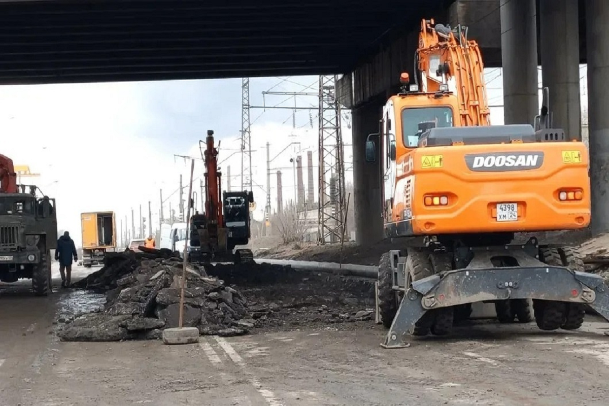 В Красноярске ввели режим угрозы ЧС из-за аварии на канализационном коллекторе