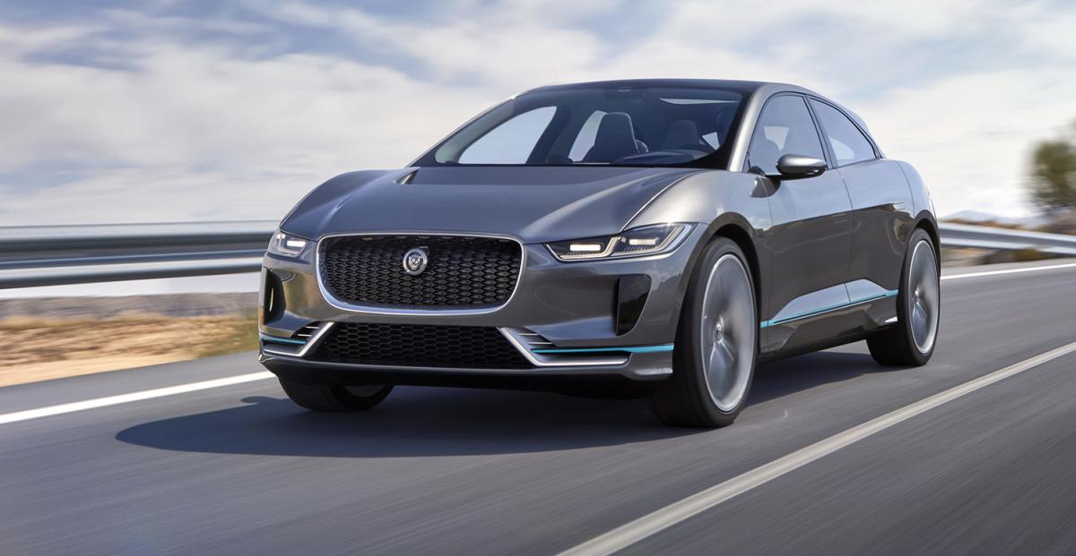 На автошоу в Женеве представят концепт Jaguar I-Pace