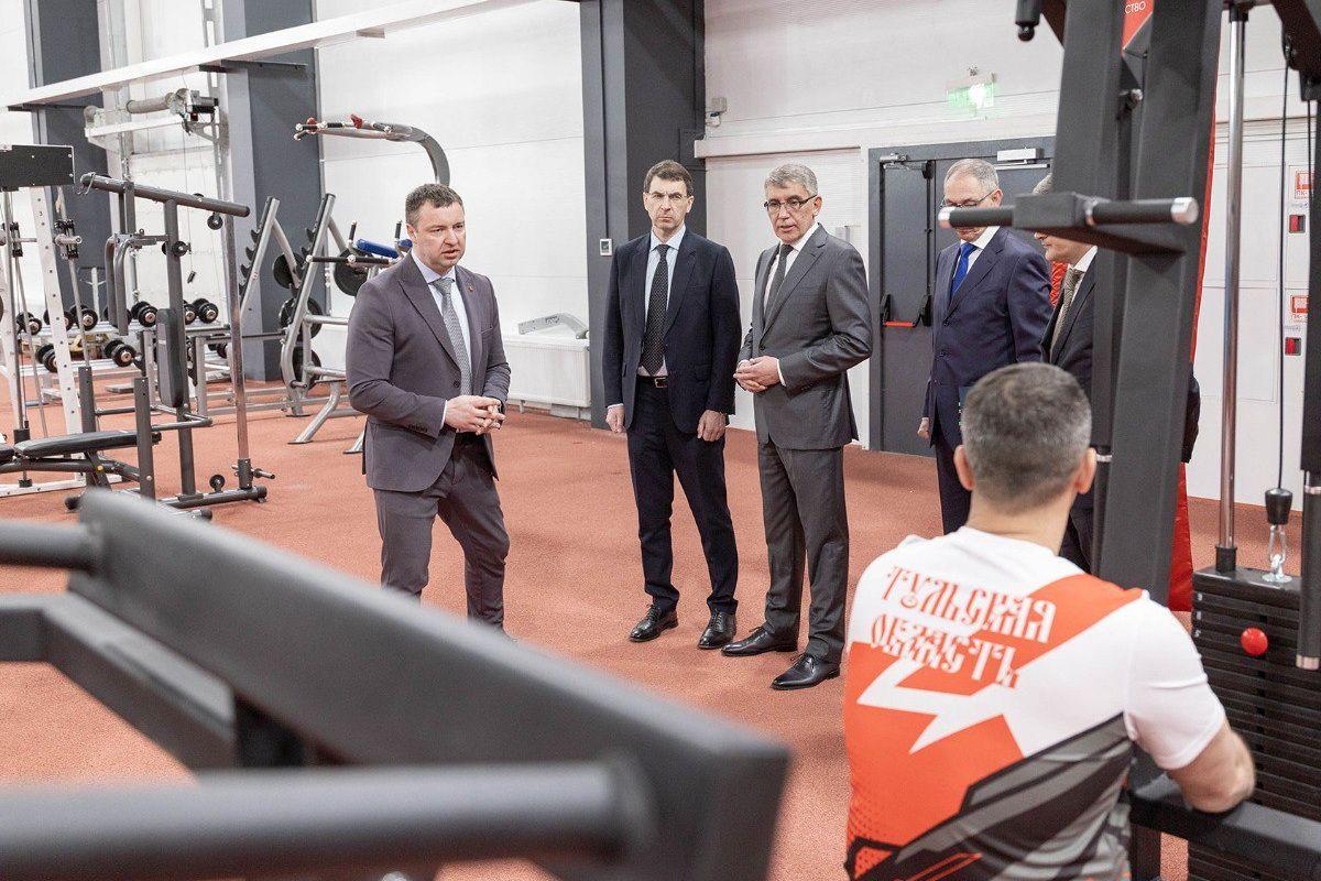 В Тульской области развивают инфраструктуру для занятий спортом и физкультурой