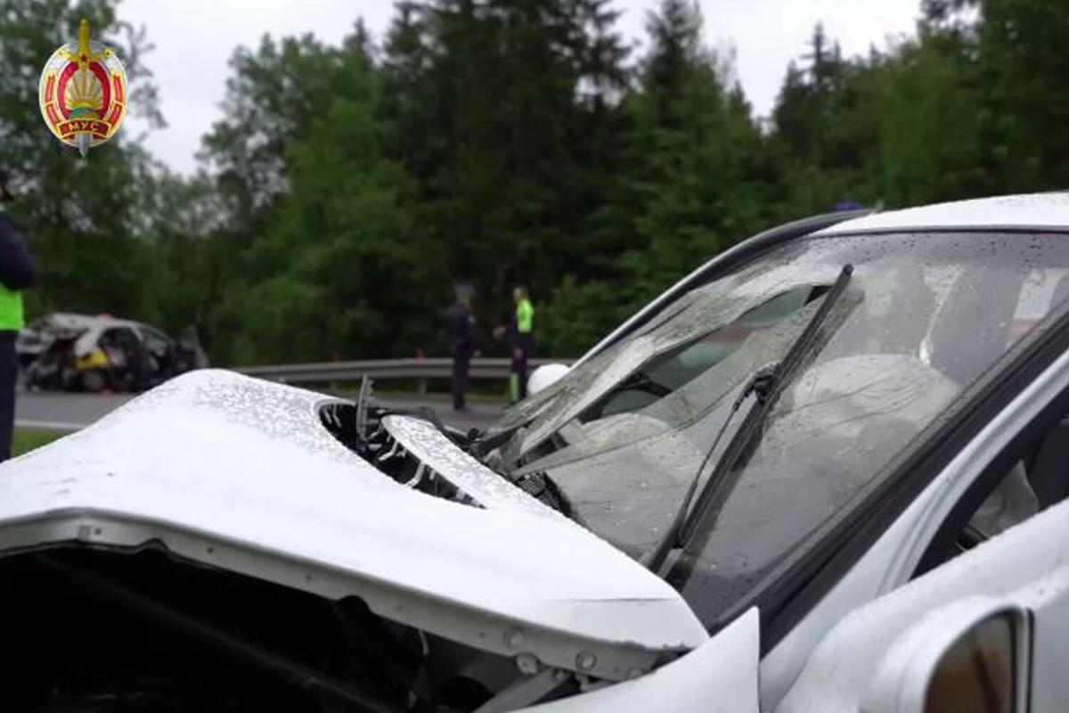 В ДТП под Минском погибла семья из россии