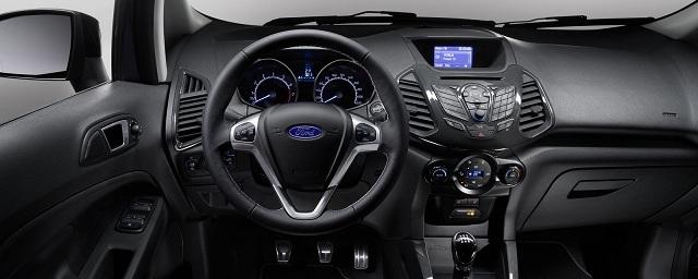 Обновленный Ford EcoSport представят в начале ноября