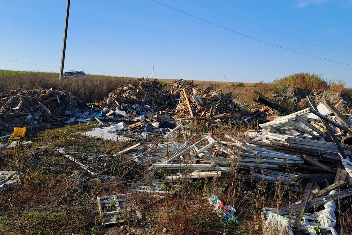 В Мордовии обнаружили очередную стихийную свалку