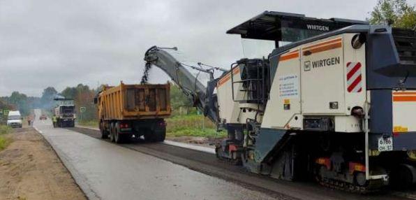 В Новгородской области начался ремонт автодороги между Боровичами и Валдаем