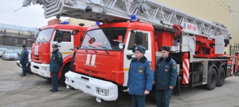 Рязанские пожарные получили современную технику