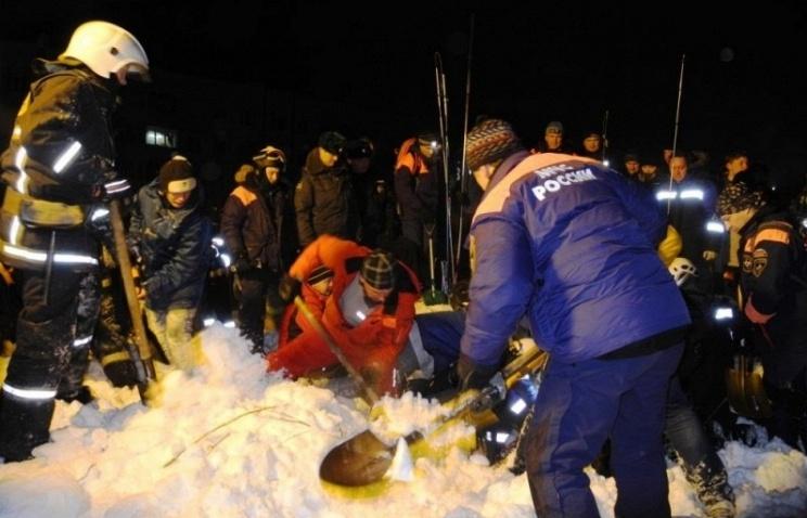 В Кировске на месте схода лавины обнаружили тело третьего погибшего