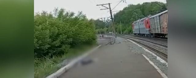 Под Новосибирском товарный поезд насмерть сбил женщину