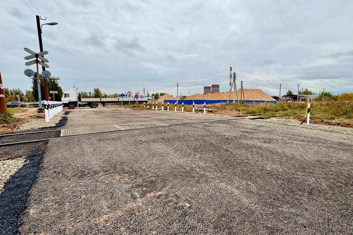 Врио главы Чебоксар Станислав Трофимов: Капитальный ремонт железнодорожного переезда на Гремячевском проезде завершён