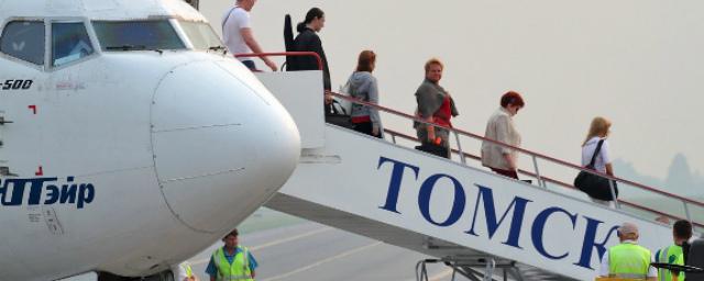 Томский аэропорт увеличил количество перевозок на 8,3%