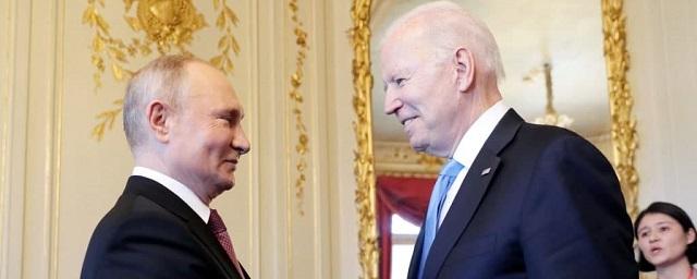 Владимир Путин и Джо Байден встретились в Женеве