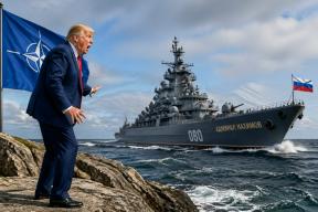 Российская «звезда смерти»: как старый крейсер после модернизации напугал НАТО И США