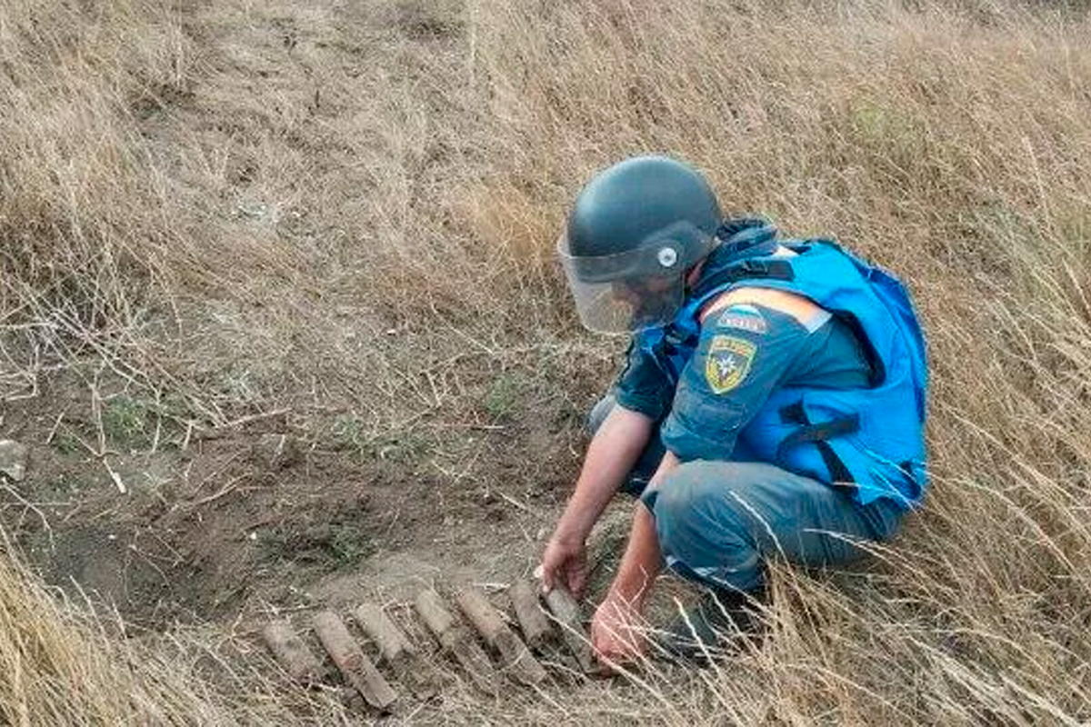 В Крыму ликвидировали семь бомб времен ВОВ