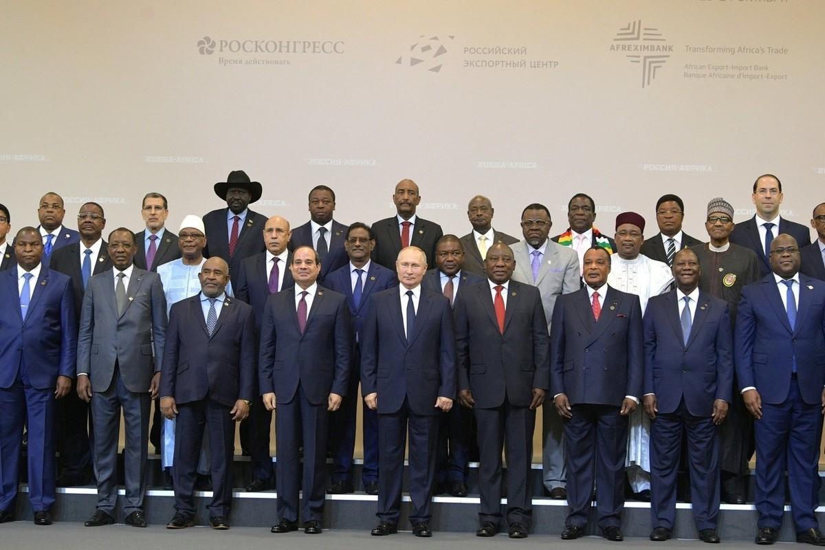 Kremlin releases statement following meeting between Putin and African leaders