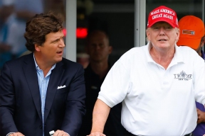 Трамп назвал журналиста Такера Карлсона «чокнутым»