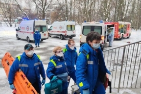 ИВЛ прямо в школе и 15 пострадавших: как экстренные службы Королева тушили «пожар» в гимназии №17