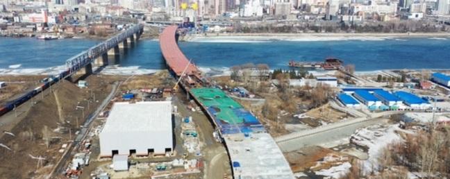 В Новосибирске из-за строительства четвертого моста через Обь изменят схему движения