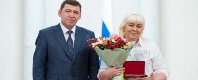 Крановщице из Нижнего Тагила вручили орден «За заслуги перед Отечеством» II степени