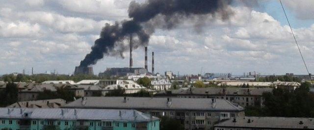 В Барнауле произошло возгорание на территории ТЭЦ-2