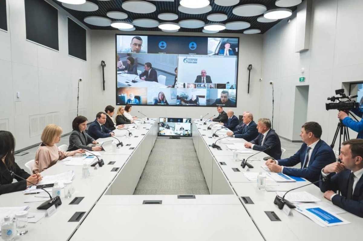 Андрей Чибис: На встрече с делегацией ПАО «Газпром» согласовали детали проекта магистрального газопровода Волхов – Мурманск