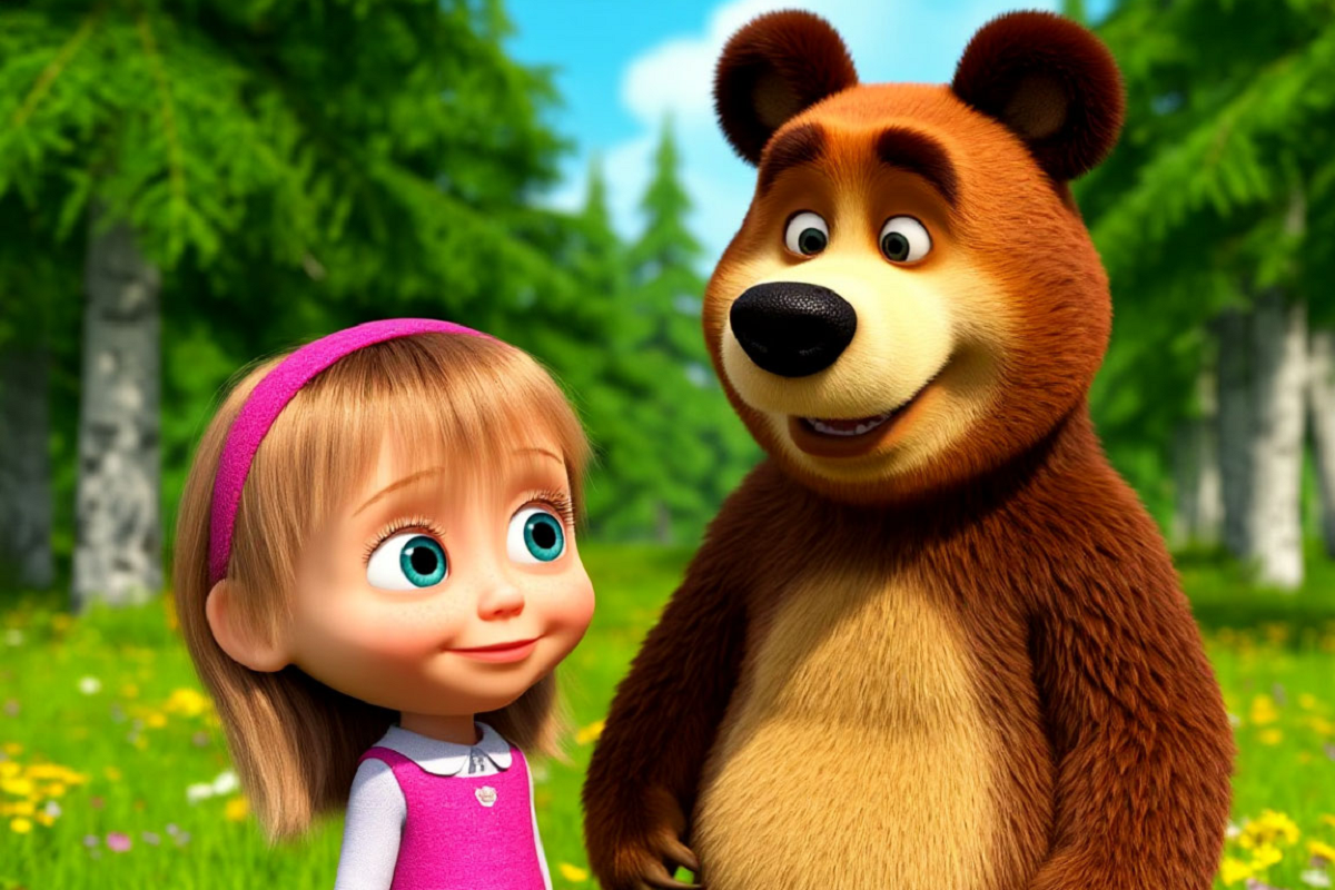 Роскино: Маша из мультфильма «Маша и Медведь» привлекает правильным поведением