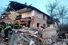 В Запорожье обрушился дом, погибли дети