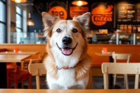 После скандала с курьером «Додо Пицца» разрешит посещать свои рестораны с животными