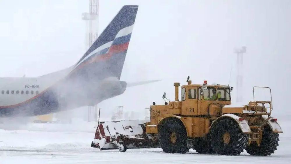 About 50 flights were delayed or canceled at three Moscow airports