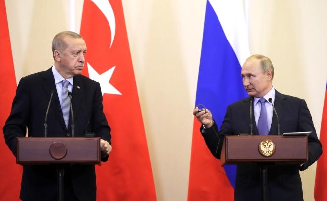 Переговоры Путина и Эрдогана длились более четырех часов