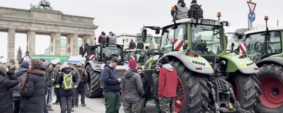 Семидневную акцию протеста проведут фермеры Германии против планов властей отменить льготы
