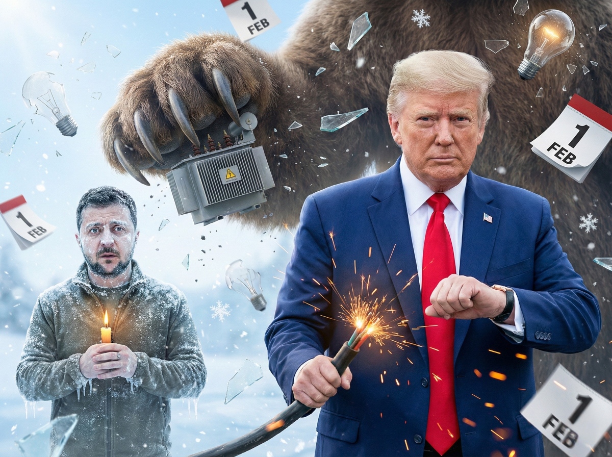 Трамп «слил» Зеленского: Путин дал отсрочку до 1 февраля. Киеву готовят блэкаут?
