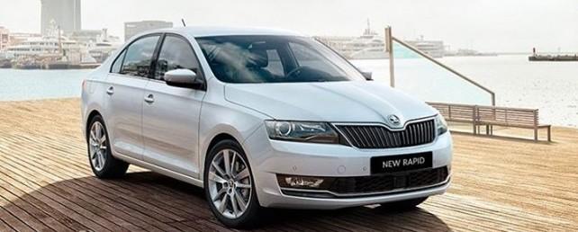 В России увеличились цены на лифтбек Skoda Rapid