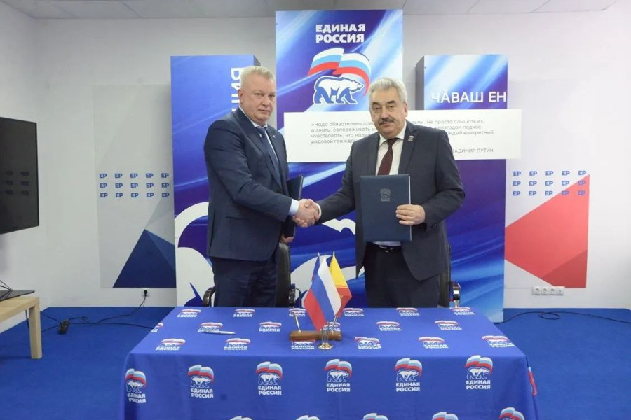 Спикер Госсовета Леонид Черкесов о подписании соглашения с отделением «Союза машиностроителей России»: Машиностроение — фундамент экономики Чувашии