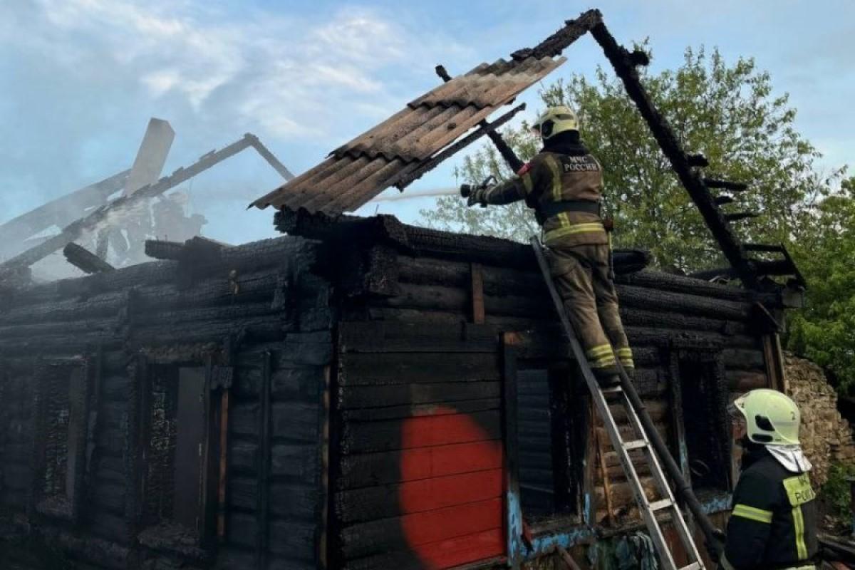 Двое детей погибли в пожаре в Орловской области