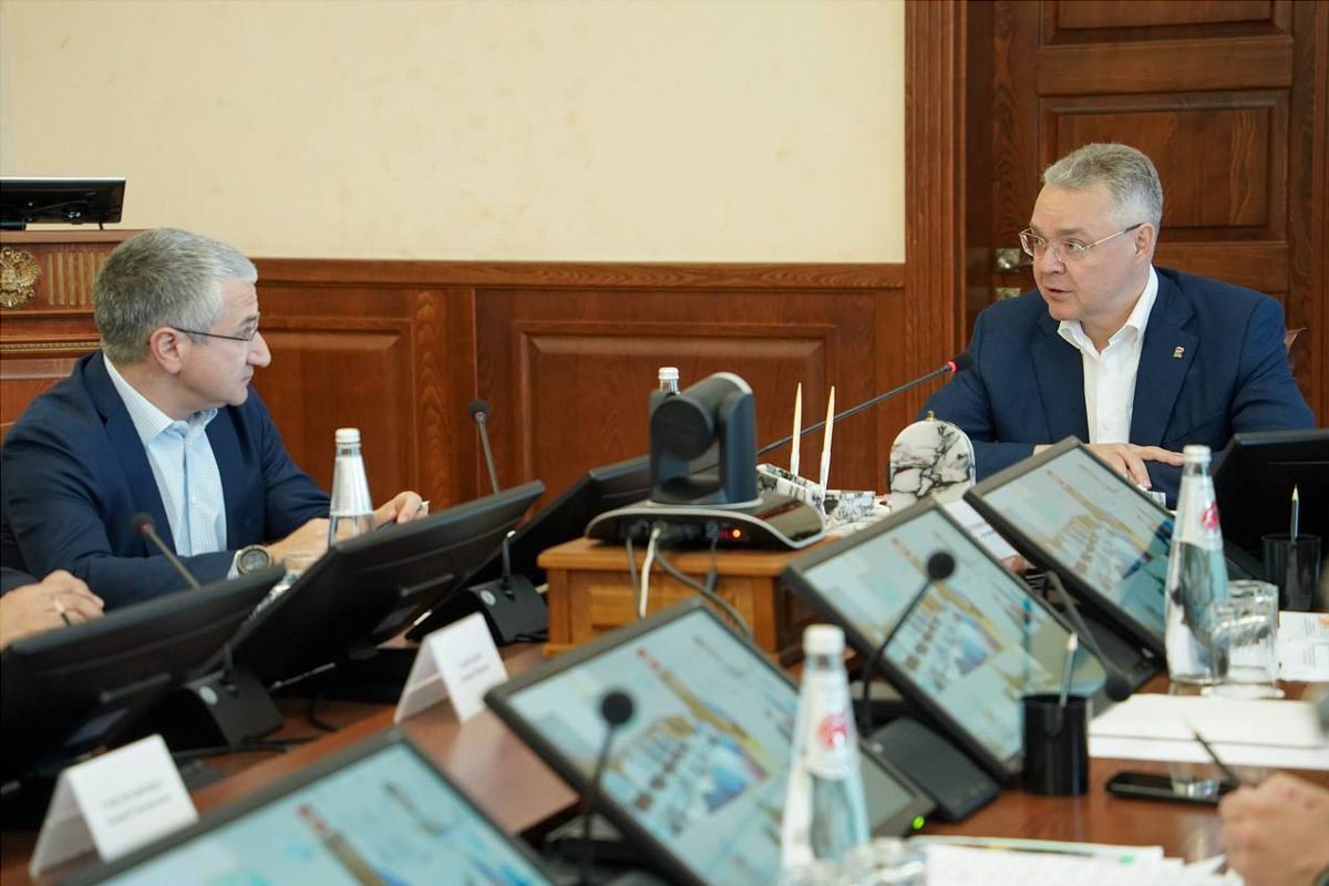 Губернатор Ставрополья Владимир Владимиров обсудил с инвестором «Дамате» реализацию проектов стоимостью более 20 млрд рублей