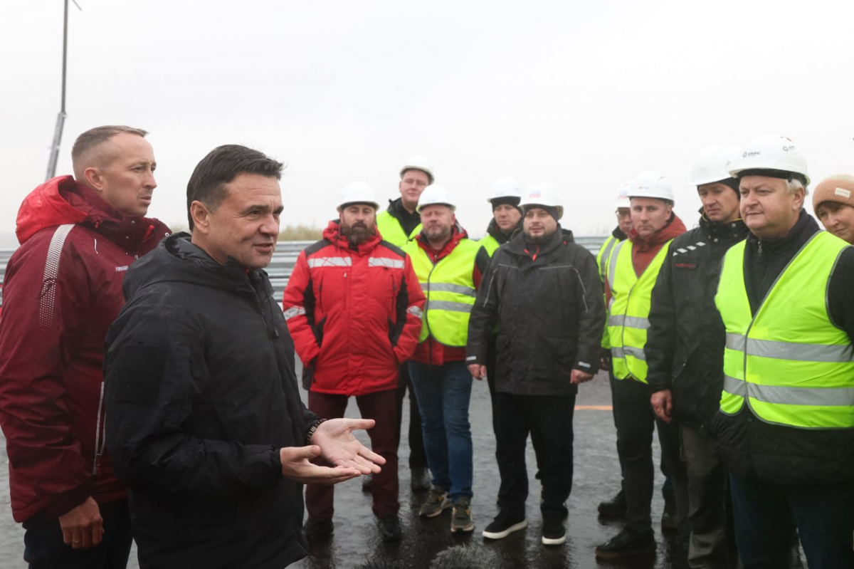 Андрей Воробьев: Запустили движение по новому участку Южно-Лыткаринской автодороги — от Лыткаринского шоссе до пересечения с обходом поселка Октябрьский на М-5 «Урал»