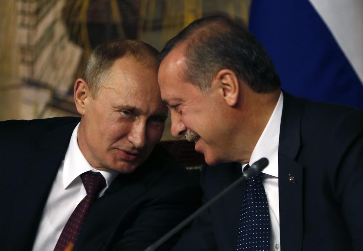 Путин провел телефонный разговор с президентом Турции Эрдоганом