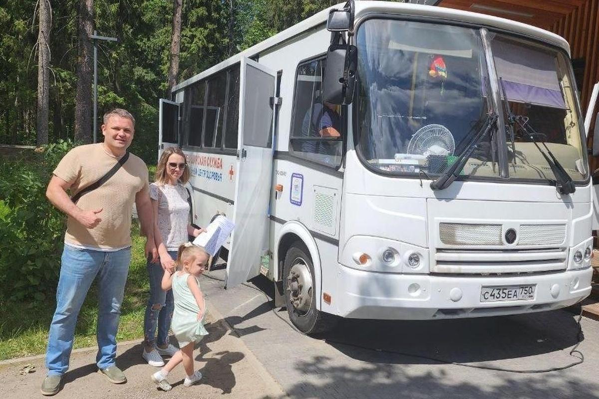 В Подмосковье возобновили акцию «Проверь своё здоровье в парке»