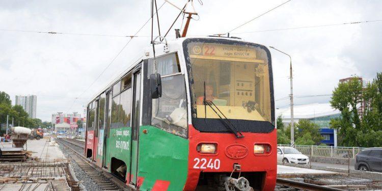 В Ульяновске запустили движение трамваев по Минаевскому мосту